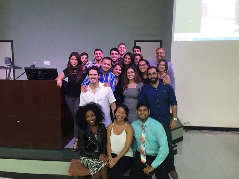 The ASU Members after a great event. Photo: UMHS ASU