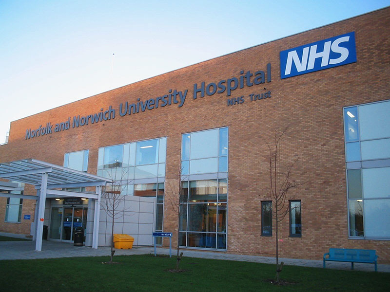 An NHS hospital in the United Kingdom. Photo: Francis Tyers/Wikimedia Commons