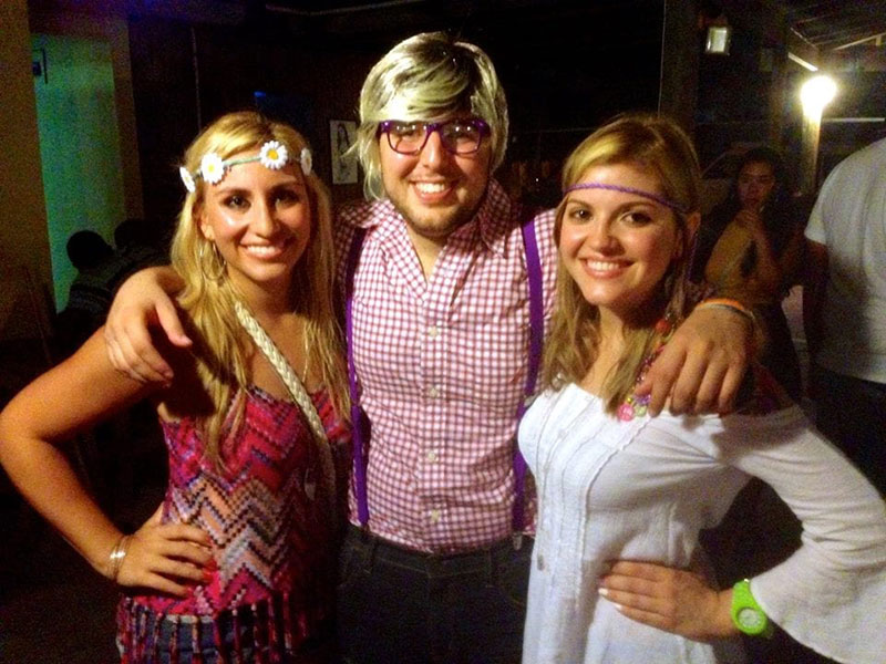 GROOVY PEOPLE (Left to right): Astrid Aviles, Joshuam Ruiz Vega, Anelyn Martinez.