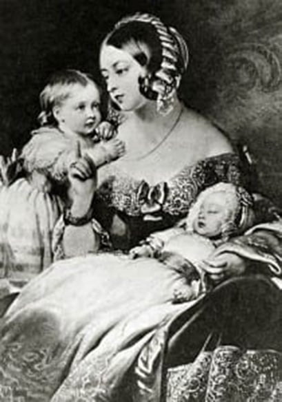 CHLOROFORM USED AS ANESTHETIC FOR QUEEN VICTORIA: Chloroform was used on Britain's Queen Victoria when she gave birth to Prince Leopold in 1853 & Princess Beatrice in 1857. Photo: Wikimedia Commons