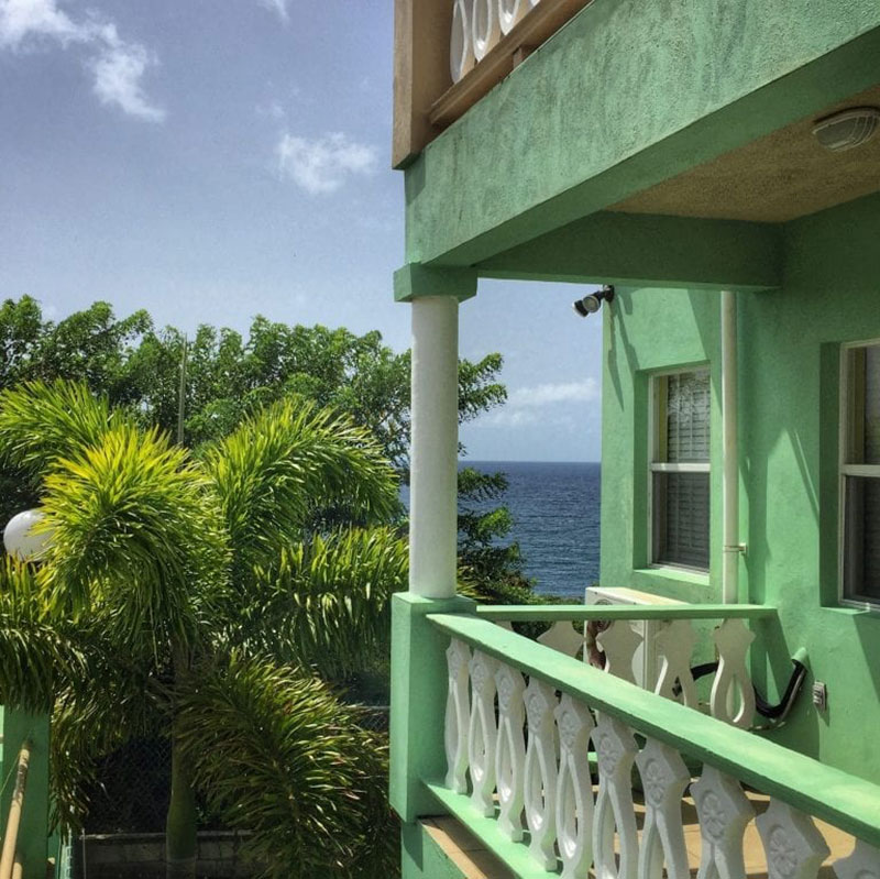 A typically beautiful example of an apartment complex available to UMHS students. This one, located in Camps, St. Kitts, is affectionately known as the ‘Dollhouse.’ Photo: Sean Powers