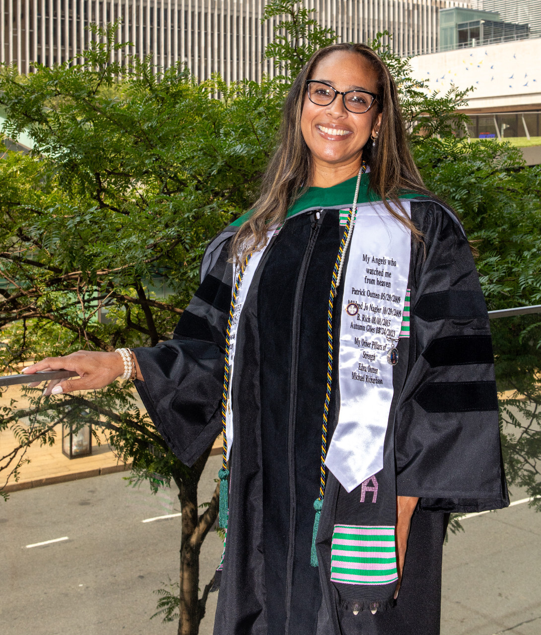 Dr Nicole Outten-Graduation candid