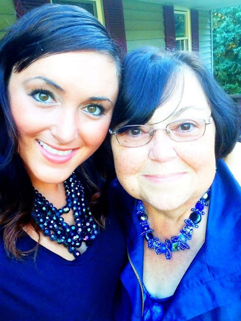 Dr. Miriam Bernstein with her mother. Photo: Courtesy of Dr. Miriam Bernstein