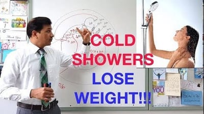 HOW COLD SHOWERS HELP YOU LOSE WEIGHT: Dr. Prakash Mungli at work in one of his Lifestyle Medicine videos. Photo: Courtesy of Dr. Mungli