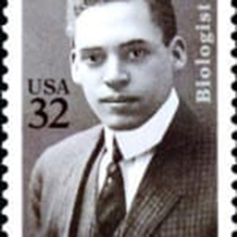 Dr. Ernest E. Just honored on a U.S postage stamp