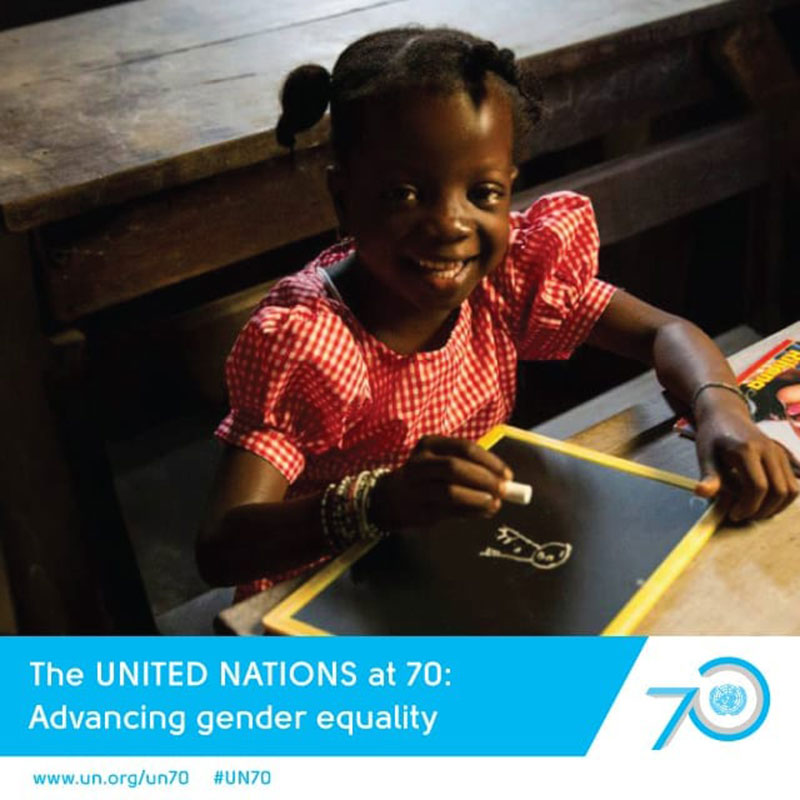 FIGHTING FOR HUMAN RIGHTS AND CHILDREN: The UN turns 70 on October 24, 2015. Photo: Courtesy of UN.org