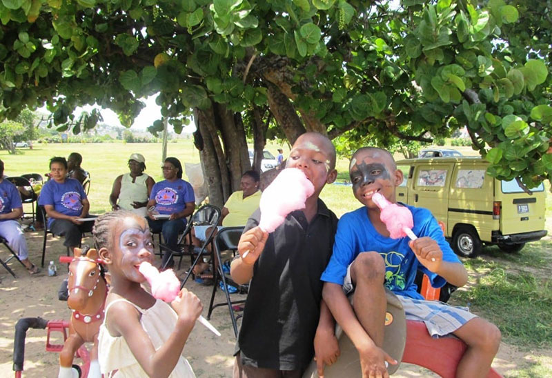 FUN DAY: Holy Spirit Catholic Preschool kids enjoy a field trip organized by the UMHS African Students Association. More fun activities are planned for this semester. Photo: Courtesy of Holy Spirit Catholic Preschool.