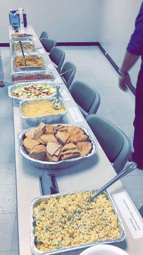 Faces Of The World or Foods Of The World? Some of the delicious food at the event. Photo: UMHS ASU