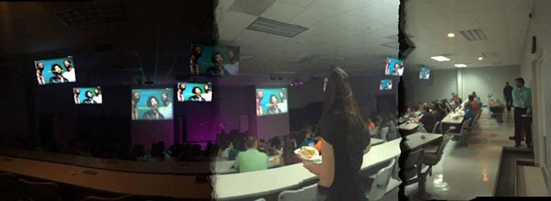 Full crowd at Faces Of The World Part 2. Photo: UMHS ASU