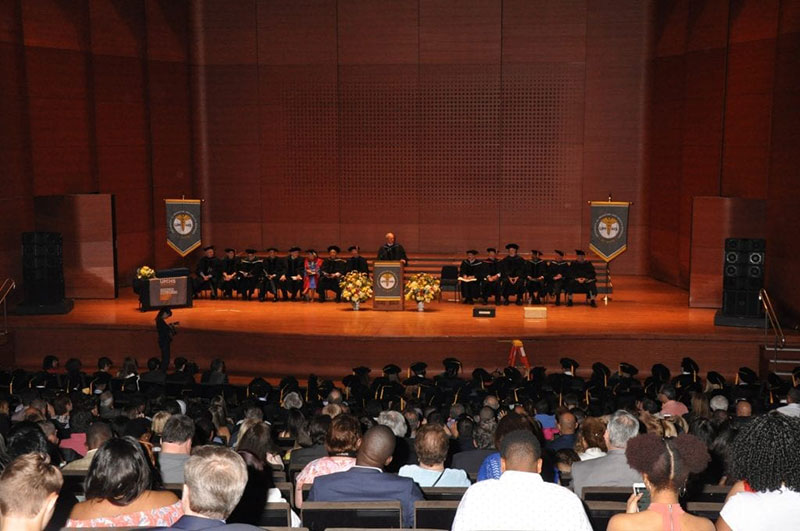 GRADUATION AT LINCOLN CENTER: The event was held at Alice Tully Hall in New York City for the fourth year in a row. Photo: Island Photography