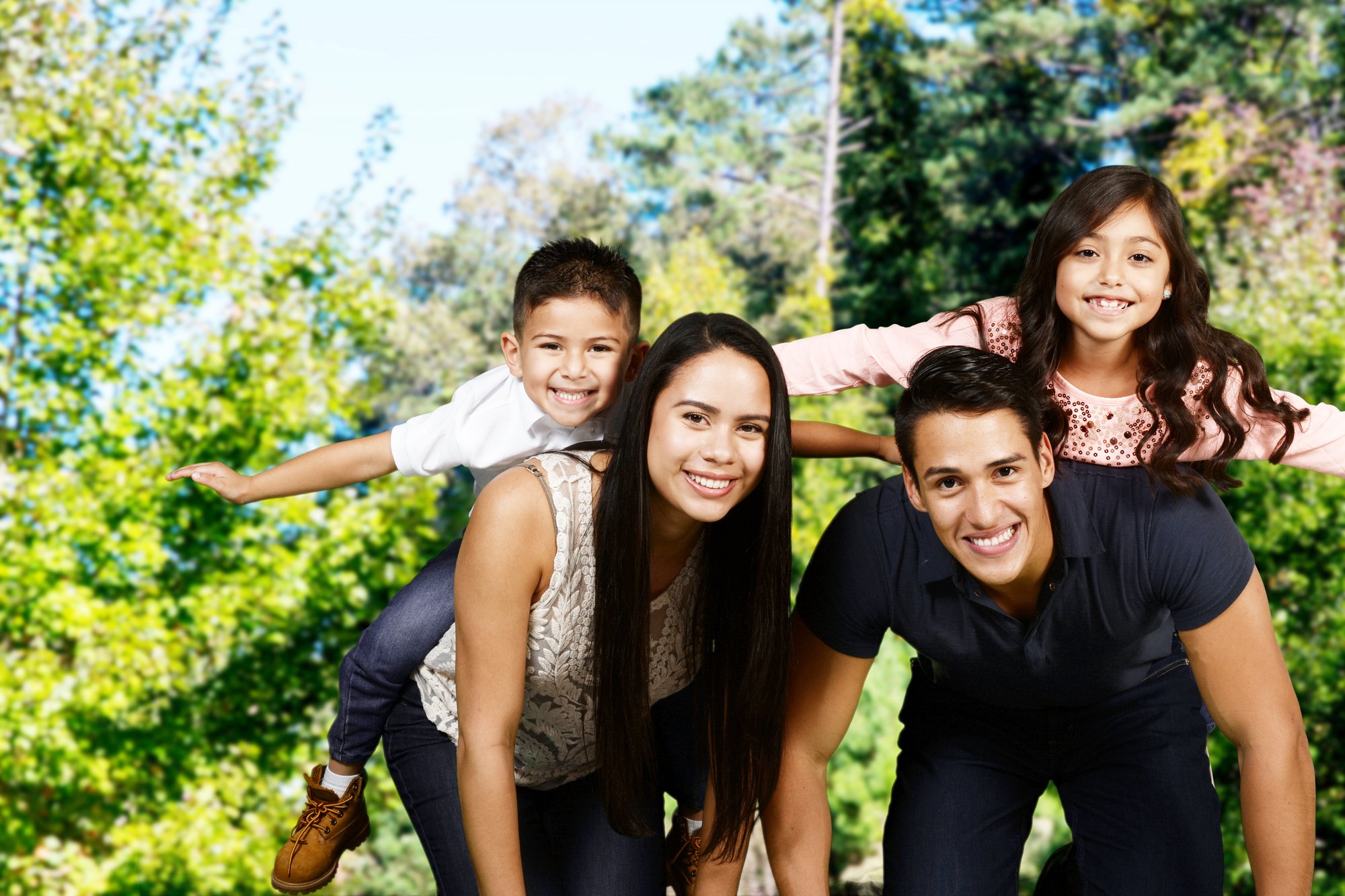 Hispanic family stock 2022