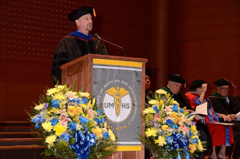 JERRY W. THORNTON, PhD: UMHS Vice President gives Welcome Address. Photo: Island Photography