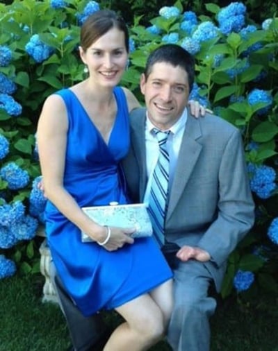 JOHN & BETH O'LEARY: Author & inspirational speaker John O'Leary (pictured, with wife Beth) will speak at UMHS Graduation at Lincoln Center in New York on Friday, June 5, 2015. Photo: Courtesy of John O'Leary/Rising Above