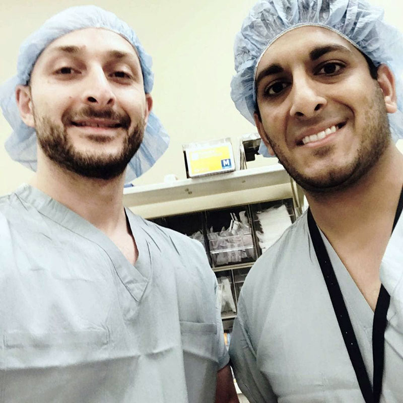 DR. ANDREW LETAYF & DR. JAY KUMAR: The two were among the first UMHS students to Match in Anesthesiology.