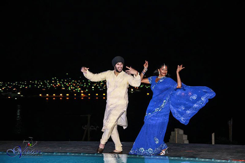 UMHS students Andrew Johar & Sonia Sugumar. Photo: © GVision Photography 2014