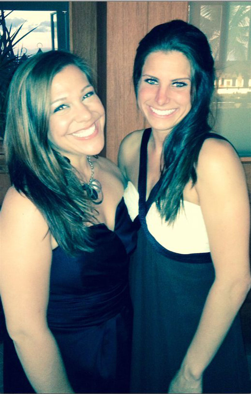 Kristina Catania and Monica Cerone, founders of the J.N.F. Hospital Fund at UMHS