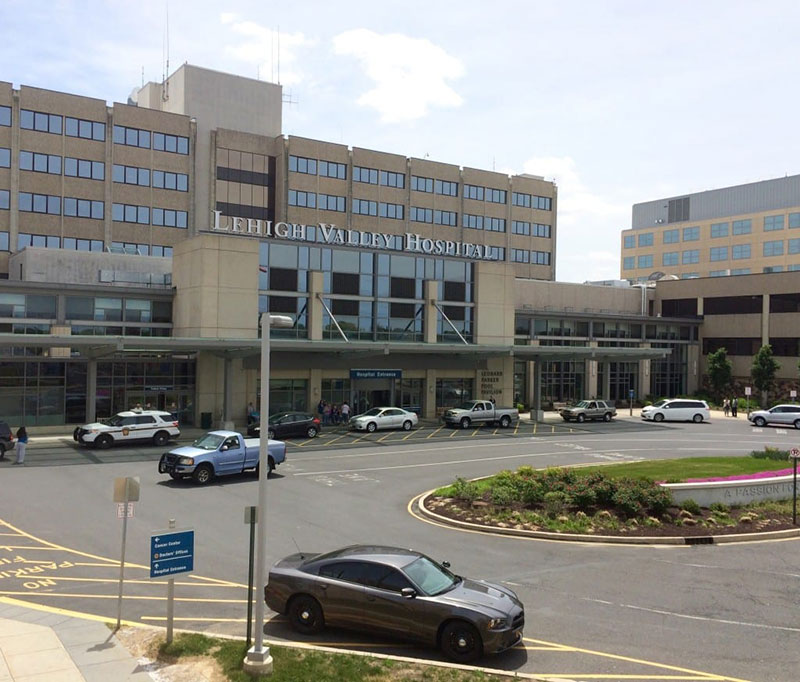 LEHIGH VALLEY HOSPITAL IN ALLENTOWN, PA: Dr. Christine Fetterolf starts her Family Medicine residency here this summer. Photo: Courtesy of Dr. Christine Fetterolf