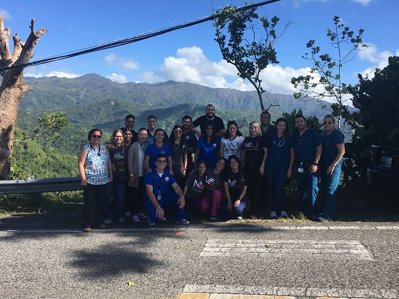 The community 'La Mocha' Free Health Clinic Team. Photo: UMHS Med4You