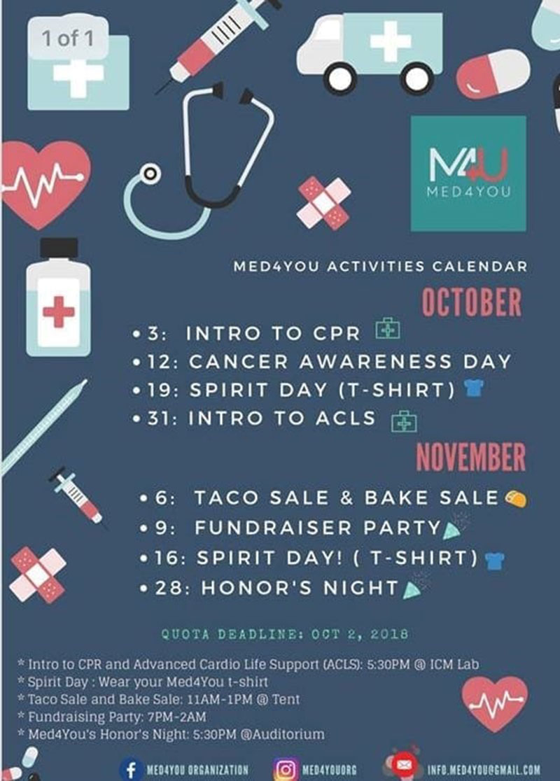 Guide to UMHS Student Clubs & Organizations on the St. Kitts Campus