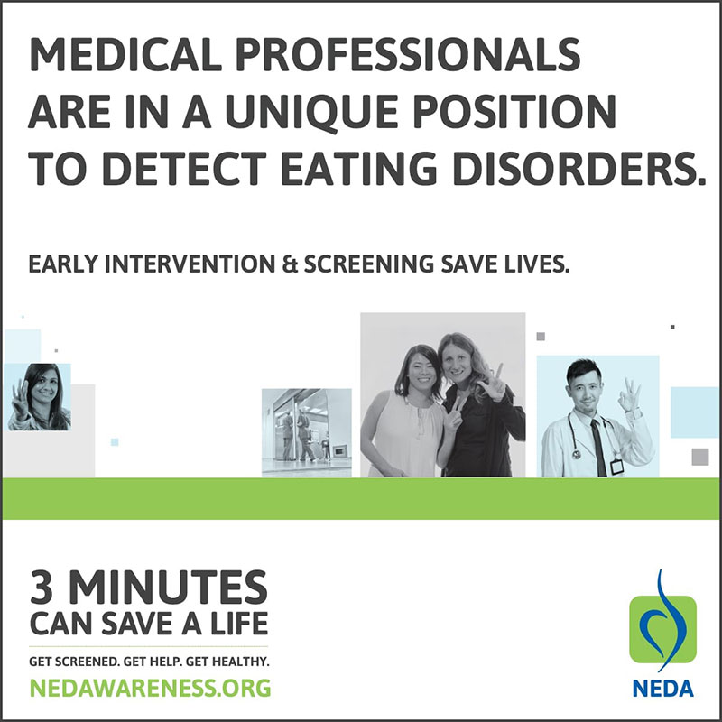 Image: Courtesy of National Eating Disorders Association (NEDA).