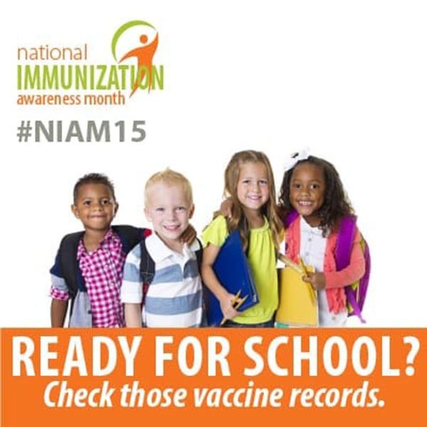 BACK-TO-SCHOOL: Time to make sure all your kids, even college-bound young adults, have all the required vaccinations. Image: NPHIC
