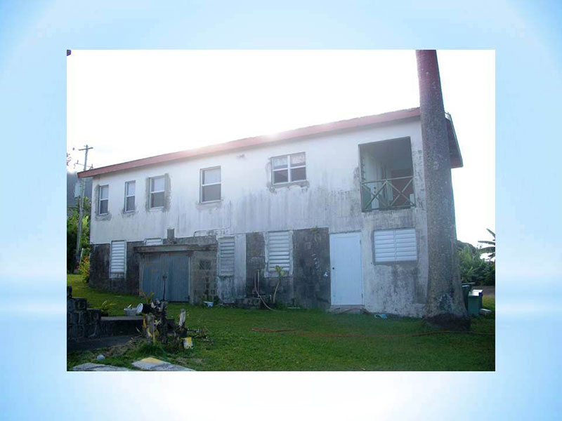 THE OLD SCHOOL: The structure was not sound & too small to accommodate the growing number of young pupils. Photo: Courtesy of Holy Spirit Catholic Preschool.