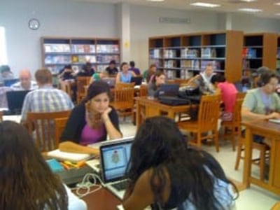 The Anne Ross Library: A favorite study spot for UMHS students