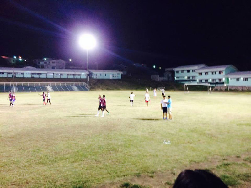 UMHS VS. WINDSOR, JULY 18, 2014: Game offered a night of cheering & relaxation for UMHS students. Photo: Lee W.