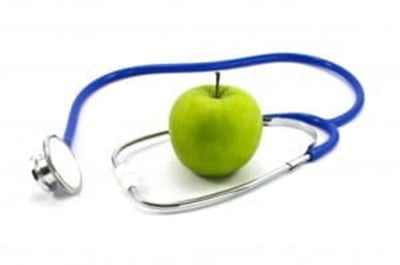 AN APPLE A DAY: AMSA says good nutrition is key to surviving med school. Photo: Zirconicusso/FreeDigitialPhotos.net