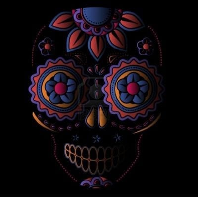 MEXICAN SUGAR SKULL: These skulls can be found throughout Mexico on Dia De Los Muertos. Photo: 123rf.com