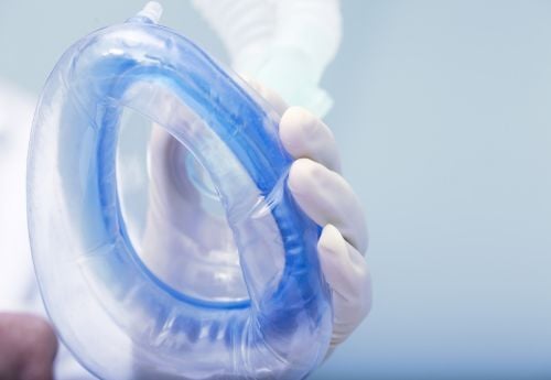 light-blue-anesthesia-mask