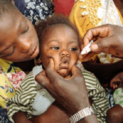 ERADICATING POLIO: The UN Foundation delivers free vaccine to children in developing nations. Photo: UNFoundation.org