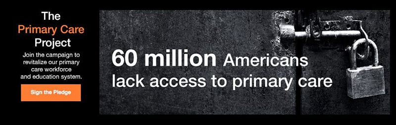PRIMARY CARE PROGRESS: Images from the nonprofit organization's website, a valuable resource for med students interested in learning about the importance of primary care. Images: PrimaryCareProgress.org