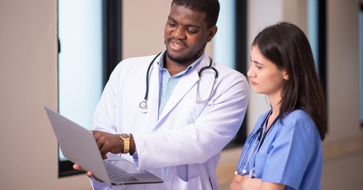 doctor with nurse practitioner