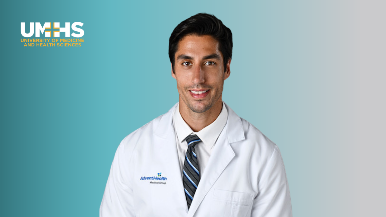 Dr. Adham Osman '15 on Intensivist Position at AdventHealth Orlando