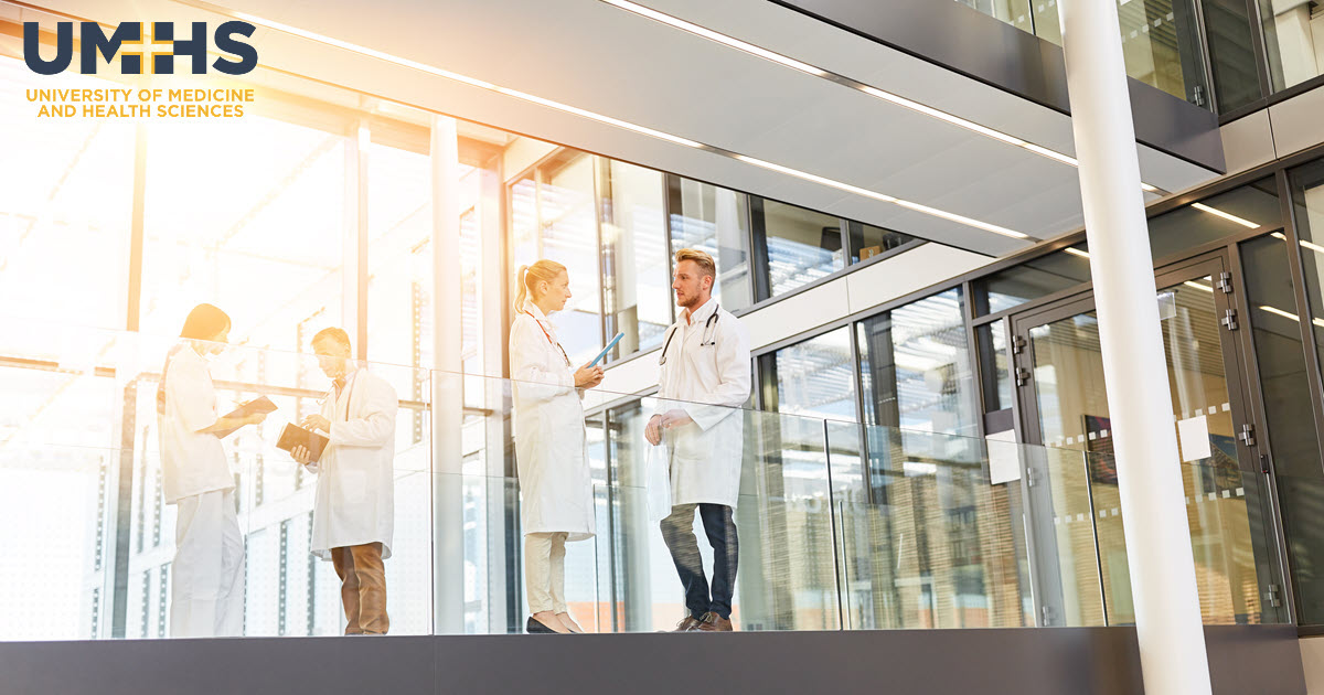 two doctors deciding if inpatient or outpatient care is best
